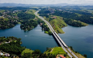 Foto aérea Rota das Bandeiras