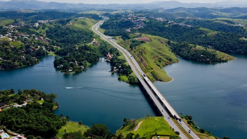 Foto aérea Rota das Bandeiras