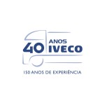 Logo comemorativo 40 anos da Iveco