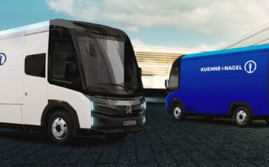 A Kuehne+Nagel, especializada em transporte marítimo e aéreo, anunciou a compra de 20 furgões elétricos da startup brasileira Arrow Mobility.