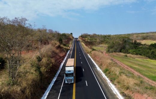 O Departamento Nacional de Infraestrutura de Transportes (DNIT) finalizou a revitalização de 85 quilômetros da BR-158, no trecho entre Jataí e Caiapônia, em Goiás