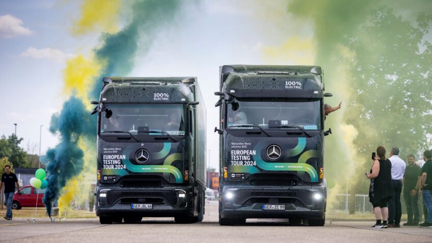 A Mercedes-Benz Trucks concluiu a tour pela Europa com o caminhão elétrico eActros 600. A jornada durou 45 dias e percorreu 22 países, totalizando mais de 15.000 quilômetros