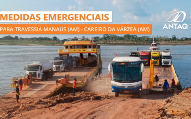 Com o objetivo de aliviar os gargalos logísticos na travessia entre Manaus (AM) e Careiro da Várzea (AM), que têm se agravado devido à seca prolongada na região, a Agência Nacional de Transportes Aquaviários (Antaq) anunciou uma série de medidas emergenciais