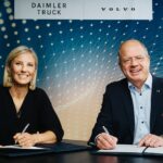 O Volvo Group e a Daimler Truck anunciaram a assinatura de um acordo vinculativo que estabelece uma joint venture de 50/50