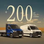 O Consórcio Mercedes-Benz alcançou a venda de 200 mil unidades do modelo Sprinter. Para celebrar essa, a empresa lançou uma ação promocional exclusiva para seus clientes