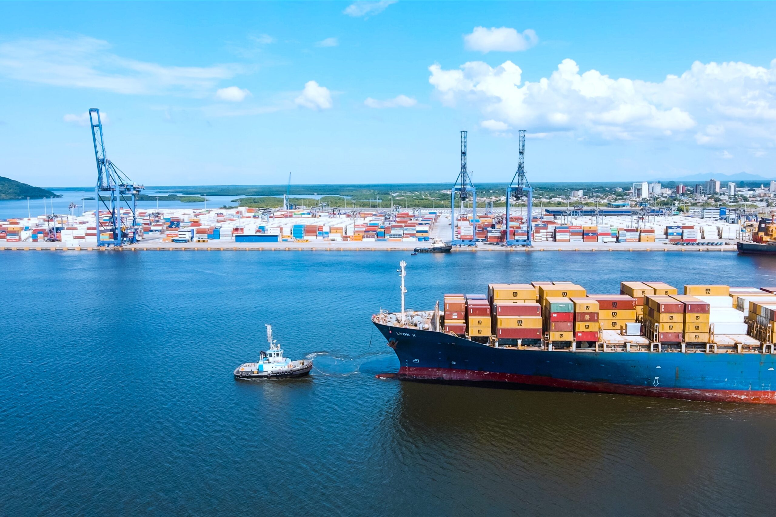 Terminal de Contêineres de Paranaguá registra alta de 71% nas operações de cabotagem
