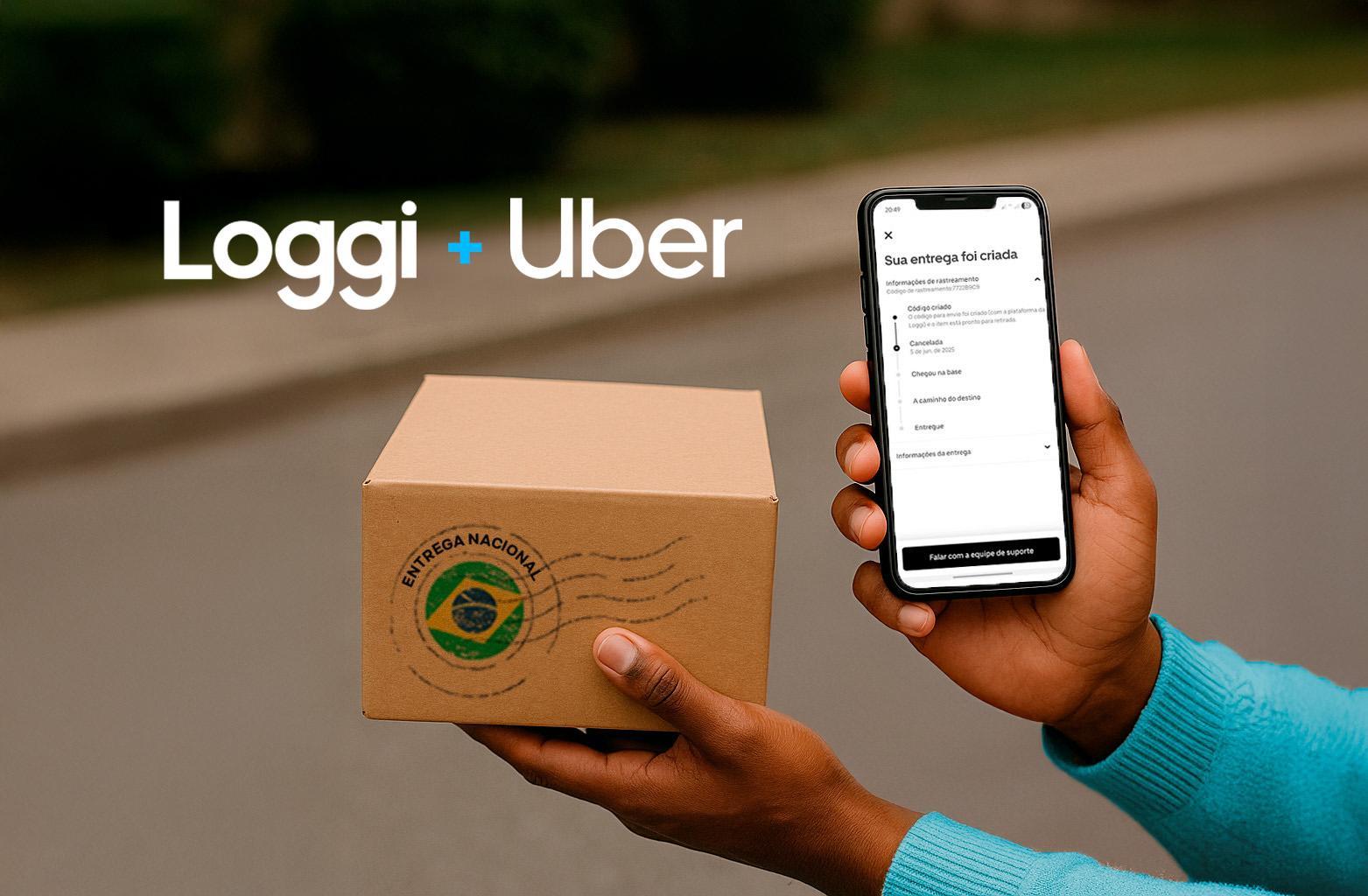 Uber e Loggi ampliam parceria e lançam serviço nacional de entregas em São Paulo