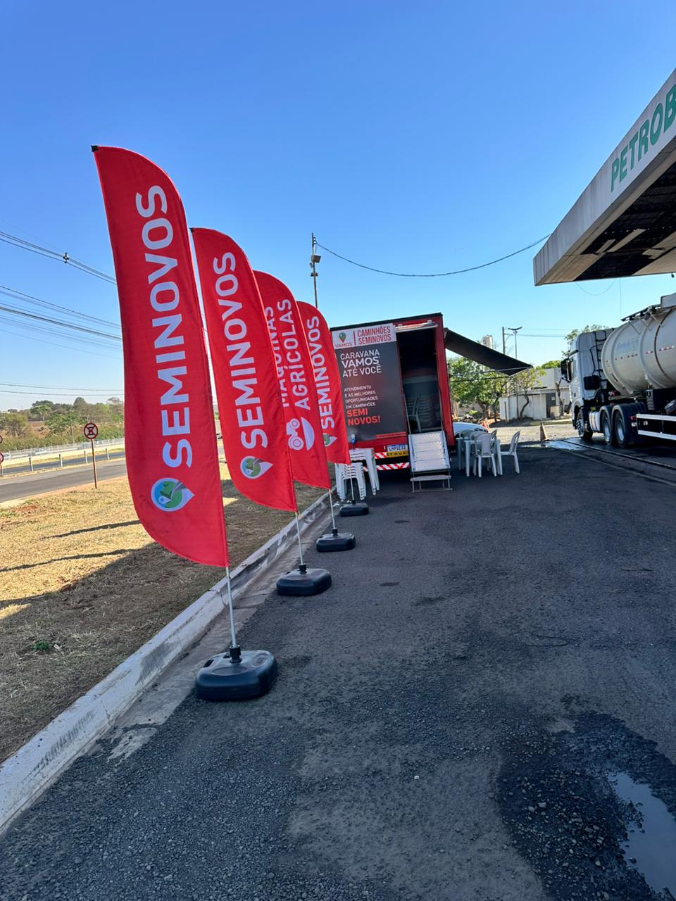 VAMOS leva caravana a Ribeirão Preto com serviços gratuitos a caminhoneiros e venda de seminovos