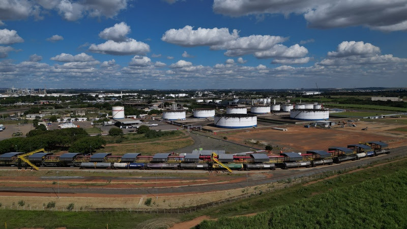 Paulínia ganha novo hub de combustíveis com conexão entre ferrovias, rodovias e dutos